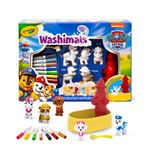 Washimals Paw Patrol Set 5 Mascotas Con Bañera Boca De Incendios Crayola