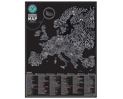 Mapa Gourmet Scratch Map ™