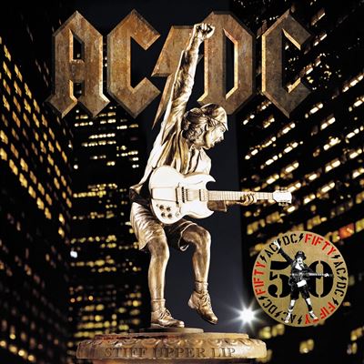 Default Constructor Oro Stiff Upper Lip - Vinilo - Ac/Dc