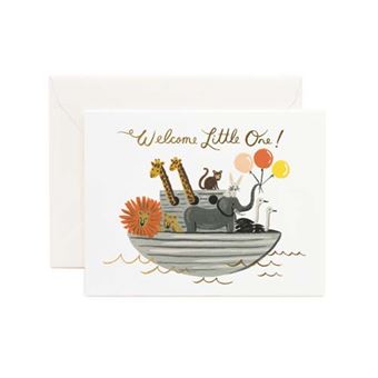 Postal Pepa Paper Noahs Ark - Welcome little one