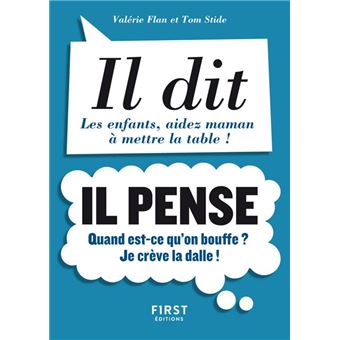 Petit livre de - Il dit, il pense - 1