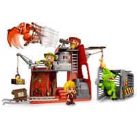 Playset Pinypon Action Wild Dinos atacan al Campamento