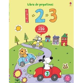 1-2-3 libro de pegatinas