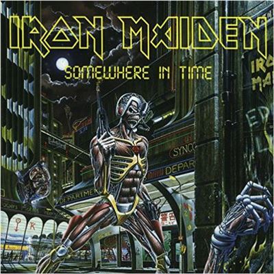 Iron Maiden Unisex Standard Lp De - Somewhere In Time - Para Sin Clasificar - Imagen 2