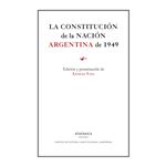 La Constitucion De La Nacion Argentina De 1949
