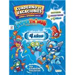 Cuaderno de vacaciones juega y aprende superthings guardians