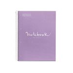 Libreta Miquelrius A4 80 Hojas Cuadriculada Emotions Craft Lavanda