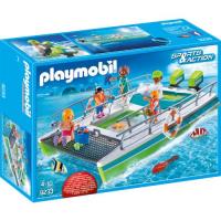 Playmobil Barco vistas fondo marino con motor submarino
