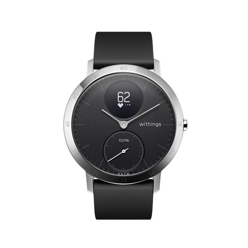 Pulsómetro Withings Steel HR 40 mm Negro