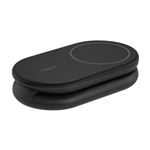 Cargador magnético plegable 2 en 1 Belkin Qi2 15W Negro
