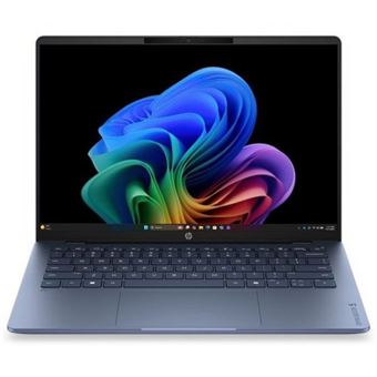 Ordenador portátil HP OmniBook 5 Laptop Next Gen AI 14-hh0004nsx Copilot+ PC, Intel Core Ultra 7-355, 16GB RAM, 1TB SSD, Intel Graphics, Windows 11 Home, 14" 2K OLED Azul