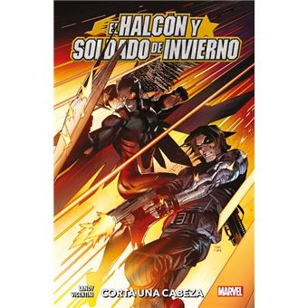 100% Marvel El Halcón y Soldado de Invierno. Corta Una Cabeza