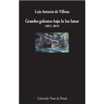 Grandes galeones bajo la luz lunar