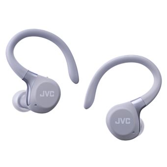 Auriculares deportivos Noise Cancelling JVC HA-EC75T True Wireless Violeta