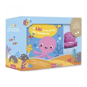 Libro de baño. A Lili le encantan las cosquillas. Ecológico