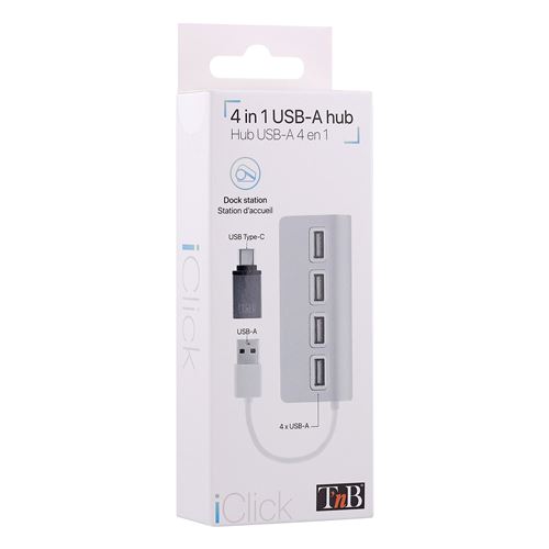 Dock USB Type-C 11 en 1 iClick - T'nB
