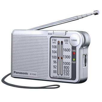 Radio Portátil Panasonic RF-P150DEG-S AM/FM