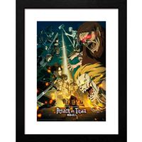 Grupo Erik Affiche L'Attaque Des Titans The Final Season - Poster Officiel 91,5 X 61 Cm - Enroulé - Idéal Chambre, Salon, Bureau Pour Fans De Manga