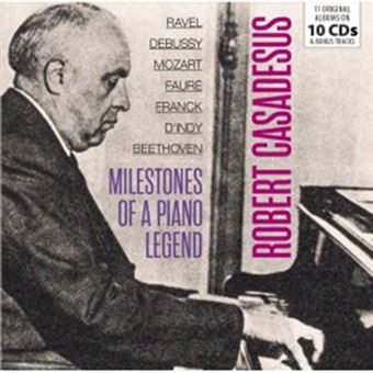 Box Set Milestones a Piano Legend - 10 CDs