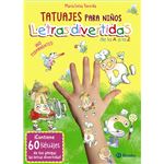 Tatuajes Para Niños-Letras Divertidas De La A A La Z