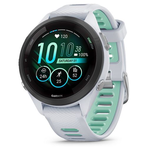 Smartwatch Garmin Forerunner 265s 42mm Blanco Y Verde