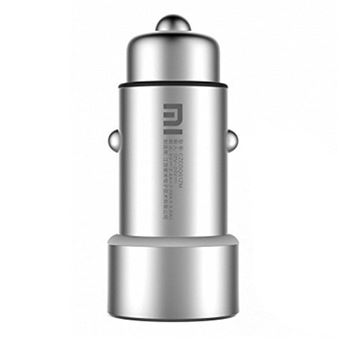 Cargador de coche Xiaomi Mi Car Charger Dual Plata