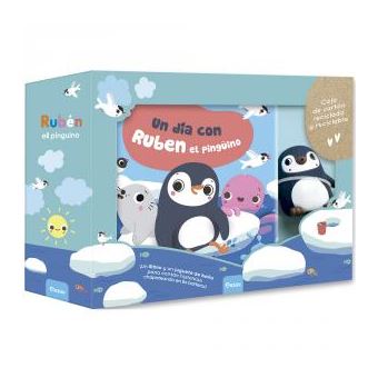 Libro de baño. Un día con Rubén el pingüino. Ecológico