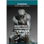 Maestros de pensamiento en la España del siglo XX