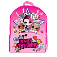 Mochila casual Lol Surprise Born to Rock rosa