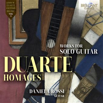Duarte: Homages, Works for Solo Guitar - CD
