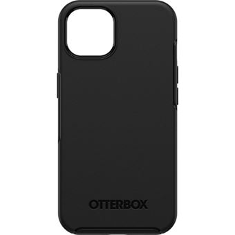 Funda Otterbox Symmetry Antimicrobiana Negro para iPhone 13 - 1