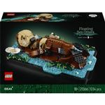 Lego ideas 21366 nutrias marinas a flote