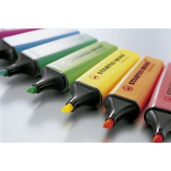 STABILO Boss Original Pack de 15 Marcadores Fluorescentes Colores