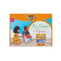 Bic Kids - Permanente Coloring House 12 rotuladores