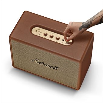 Altavoz Bluetooth Marshall Woburn III Marrón - Altavoces Bluetooth