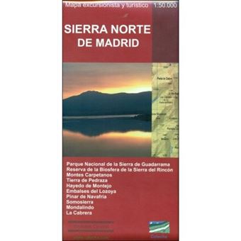 Sierra norte de madrid-mapa excursi