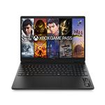 Ordenador portátil Gaming HP HyperX Omen 15 inch Gaming Laptop PC 15-gb0026ns, AMD Ryzen 5-240, 16GB DDR5-5600, 512GB SSD, NVIDIA GeForce RTX 5060, Windows 11 Home, 15,3" 2K Negro sombra