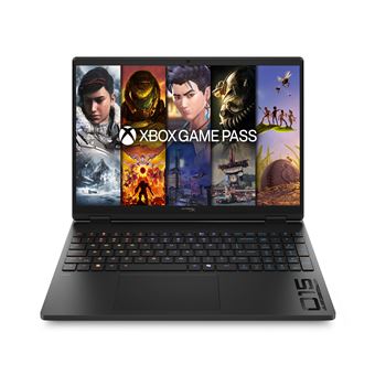 Ordenador portátil Gaming HP HyperX Omen 15 inch Gaming Laptop PC 15-gb0026ns, AMD Ryzen 5-240, 16GB DDR5-5600, 512GB SSD, NVIDIA GeForce RTX 5060, Windows 11 Home, 15,3" 2K Negro sombra
