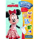 Minnie. Vísteme con pegatinas