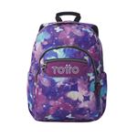 Mochila Totto Acuareles Glitter Star Butterfly