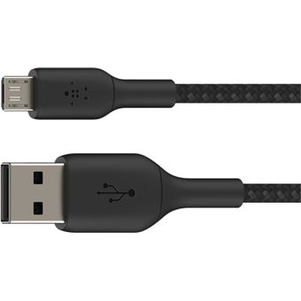 Cable Belkin Micro USB a USB-A Negro 1 m