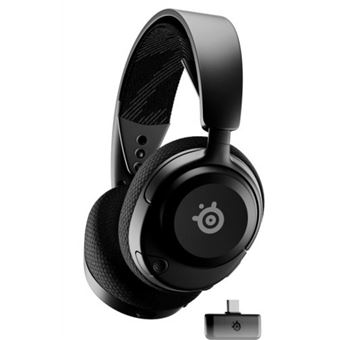 Headset gaming inalámbrico Noise Cancelling Steelseries Arctis Nova 4 Negro