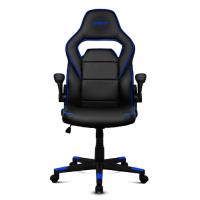 Silla gamer Drift DR75 negro y azul