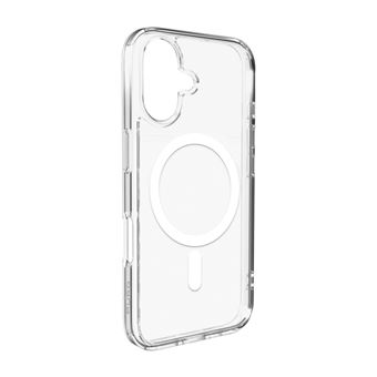 Funda de Silicona TPU+PC con MagSafe Puro Lite Mag Transparente para iPhone 17 - 1