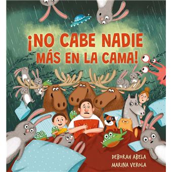 ¡No cabe nadie más en la cama!
