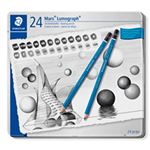 Estuche Lápices Staedtler Mars Lumograph - 24 Unidades