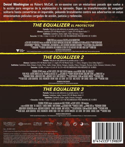 Las mejores ofertas en El Ecualizador 2 acción DVD y Blu-ray