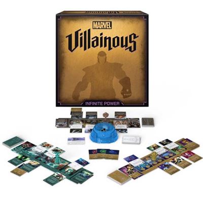 Juego de mesa marvel villainous: infinite power