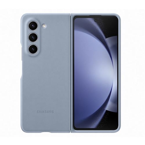 Samsung Azul Funda De Piel Eco Para Galaxy Z Fold5