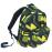 Mochila escolar Milan Knit azul y amarilla_0